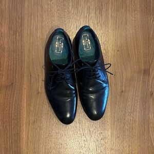 Ted Baker London Fonntan Derby Oxford Leather Black Lace Up Dress Shoe Men’s 8